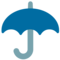Umbrella emoji on Google